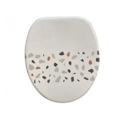 COPRIWATER MDF UNIVERSALE STAMPA FRONTE RETRO GRANIGLIA BIANCO MULTICOLORE 59124