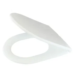 COPRIWATER UF UNIVERSALE SEDILE WC BIANCO WATER BAGNO FORMA D CHIUSURA AMMORTIZZATA 87645