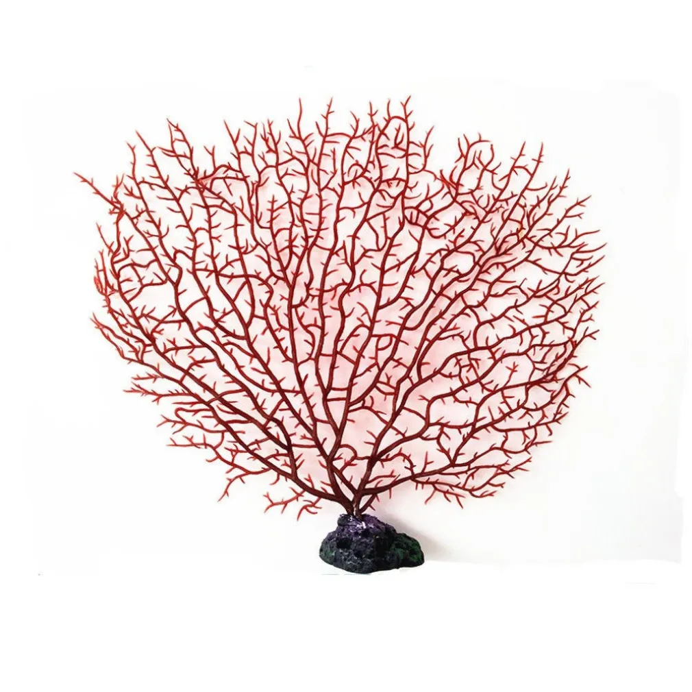 CORALLO FINTO IN RESINA ARTIFICIALE PER DECORAZIONI ACQUARIO ADDOBBI VARI COLORI