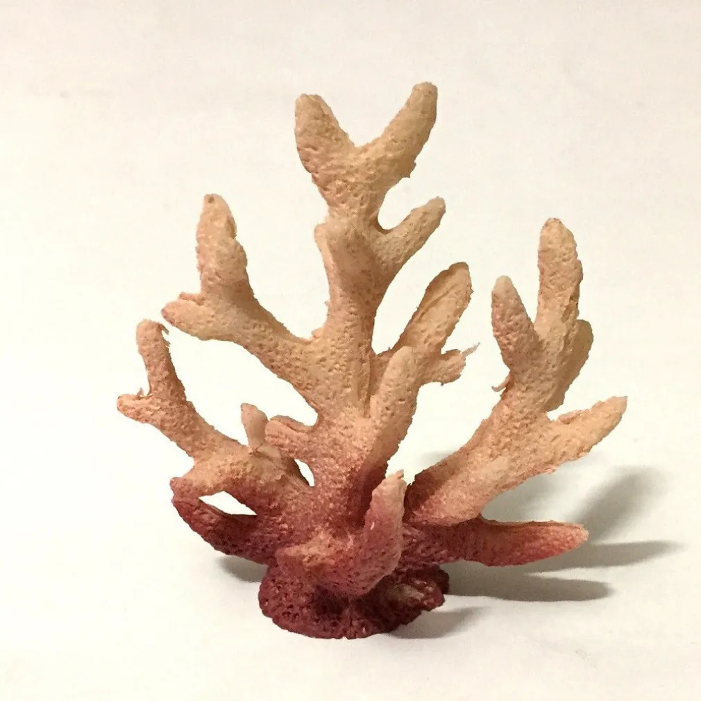CORALLO FINTO IN RESINA 7CM ARTIFICIALE PER DECORAZIONI ACQUARIO ADDOBBI