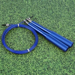 CORDA PER SALTARE 3 MT PVC LEGA DI ALLUMINO ANTISCIVOLO PORTATILE PER FITNESS