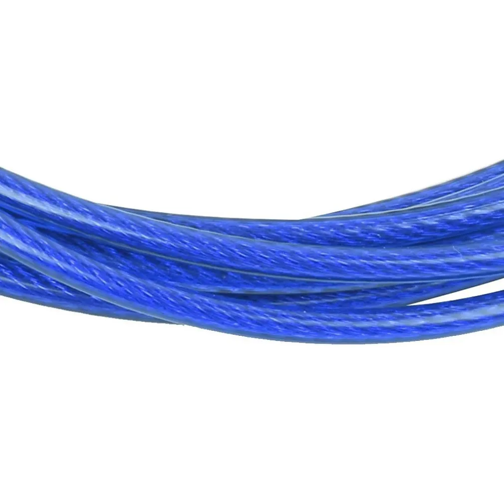 CORDA PER SALTARE 3 MT PVC LEGA DI ALLUMINO ANTISCIVOLO PORTATILE PER FITNESS