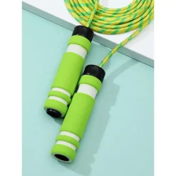 CORDA PER SALTARE ANTISCIVOLO SPORTIVO MULTICOLORE IN PLASTICA PER ALLENAMENTO