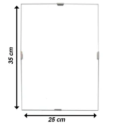 CORNICE A GIORNO 25 X 35CM IN CRILEX CORNICI PORTAFOTO PUZZLE POSTER FOTO STAMPE