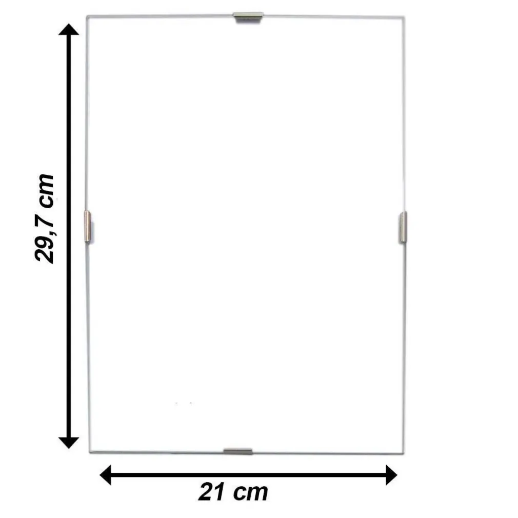 CORNICE A GIORNO 21X29,7CM A4 CRILEX CORNICI PORTAFOTO PUZZLE POSTER FOTO STAMPE