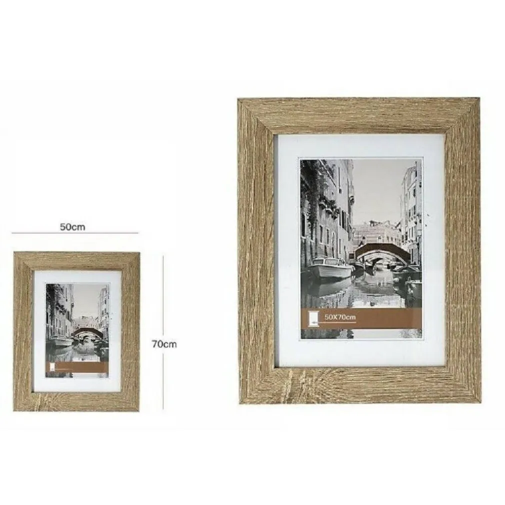 CORNICE PER FOTO FOTOGRAFIE QUADRI TELE DIMENSIONI 50 X 70 CM LEGNO 64635