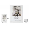 CORNICE PER FOTO FOTOGRAFIE QUADRI TELE POSTER PORTAFOTO 21X29.7 CM BIANCA 63150