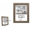 CORNICE PER FOTO PORTA FOTOGRAFIE QUADRI TELE 21 X 29,7 CM MODELLO LEGNO 71646