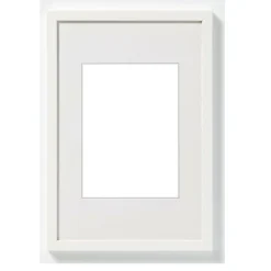 CORNICE PER FOTO POSTER QUADRI TELE DIMENSIONI 30 X 40 CM COLORE BIANCO