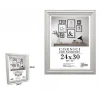 CORNICE PER FOTOGRAFIE QUADRI TELE POSTER PORTAFOTO 24X30CM MODELLO SILVER 71620