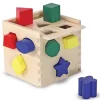 COSTRUZIONI IN LEGNO CUBO 15X15 FORME INSEGNARE FORME GIOCO DIDATTICI EDUCATIVO