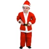 COSTUME BIMBO BABBO NATALE TG UNICA 1-3 ANNI VESTITO + CAPPELLO