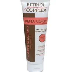 CREMA CORPO IDRATANTE CON BAVA DI LUMACA OLIO DI JOJOBA AZIONE ANTIETà ANTI ETà