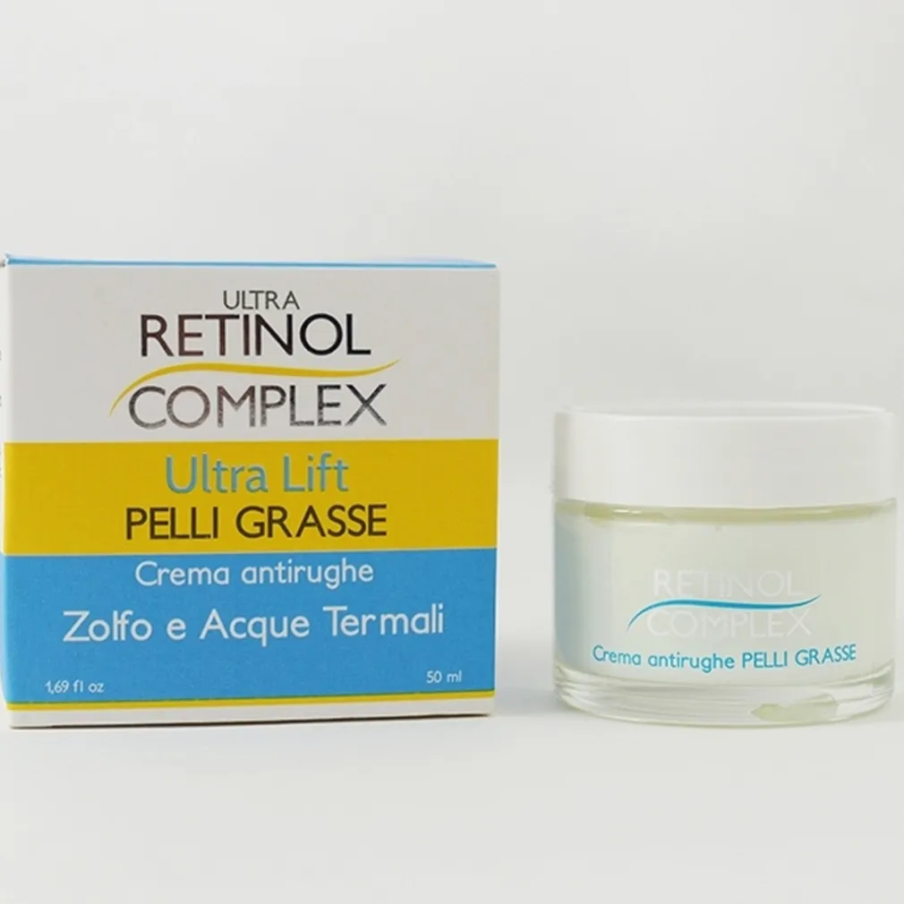 CREMA ULTRA LIFT PELLI GRASSE ANTIRUGHE ANTI RUGHE CON ZOLFO E ACQUE TERMALI