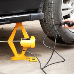 CRICK ELETTRICO SOLLEVATORE CRIC PANTOGRAFO SOLLEVAMENTO AUTO 2 TON 2000Kg 12V