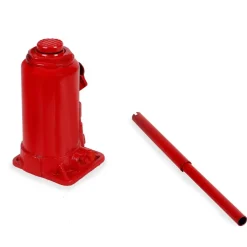 CRIC-SOLLEVATORE CRICK IDRAULICO A BOTTIGLIA 6 T TONNELLATE MARTINETTO MANUALE