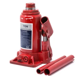 CRIC-SOLLEVATORE CRICK IDRAULICO A BOTTIGLIA 4 T TONNELLATE MARTINETTO MANUALE