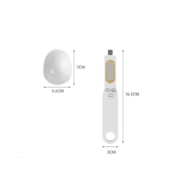 CUCCHIAIO CON BILANCIA INCORPORATA CON SCHERMO DIGITALE LCD