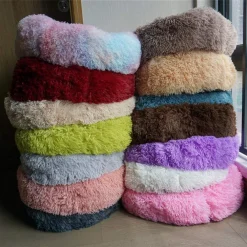 CUCCIA IN VELLUTO PELUCHE LAVABILE SUPER MORBIDA PER CANI GATTI ANIMALI DA 50 CM
