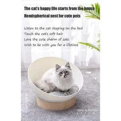 CUCCIA PER GATTI CANI CASA A GUSCIO UOVO UNIVERSALE CON CUSCINO MULTIFUNZIONALE