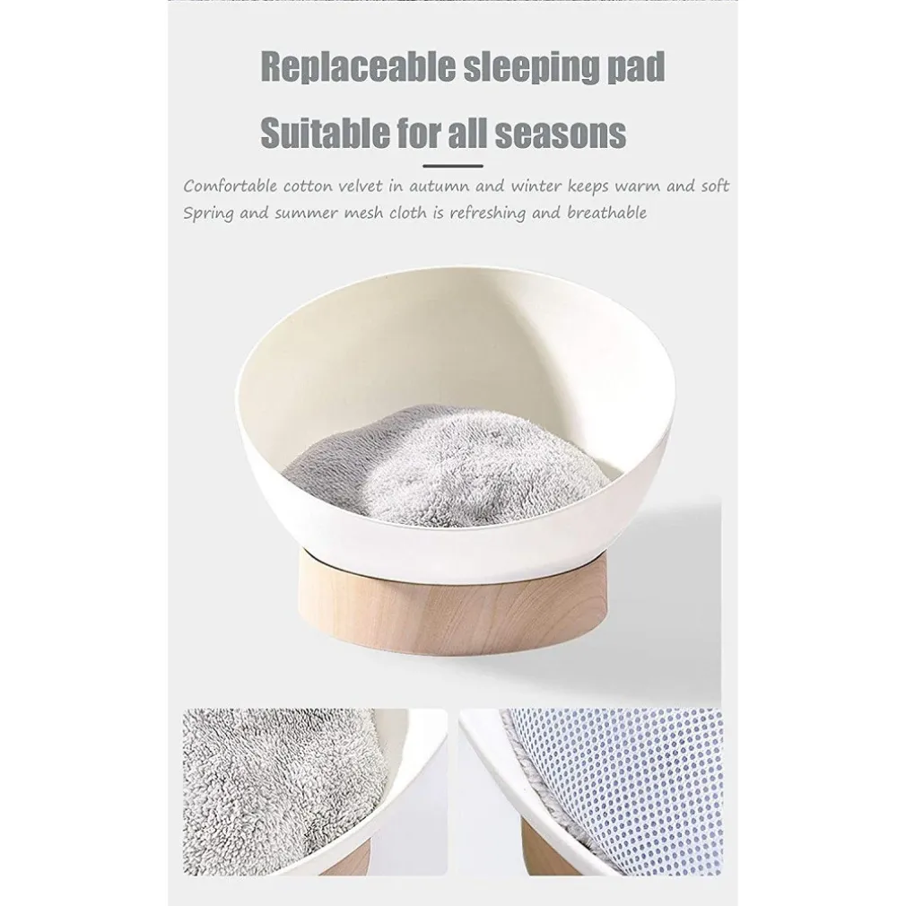 CUCCIA PER GATTI CANI CASA A GUSCIO UOVO UNIVERSALE CON CUSCINO MULTIFUNZIONALE