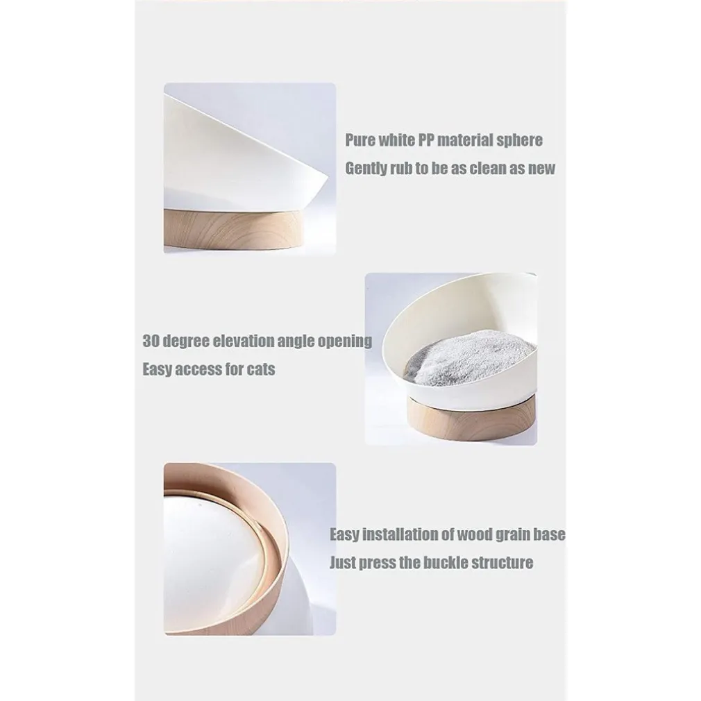 CUCCIA PER GATTI CANI CASA A GUSCIO UOVO UNIVERSALE CON CUSCINO MULTIFUNZIONALE