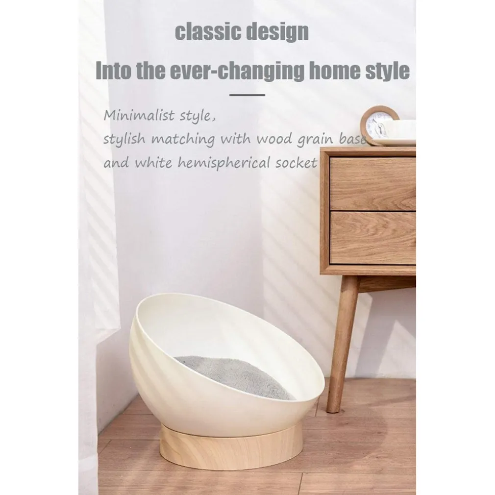 CUCCIA PER GATTI CANI CASA A GUSCIO UOVO UNIVERSALE CON CUSCINO MULTIFUNZIONALE