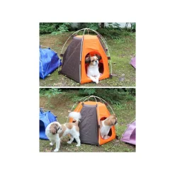 CUCCIA TENDA PORTATILE PER ANIMALI IMPERMEABILE DA ESTERNO RIPIEGABILE SPIAGGIA