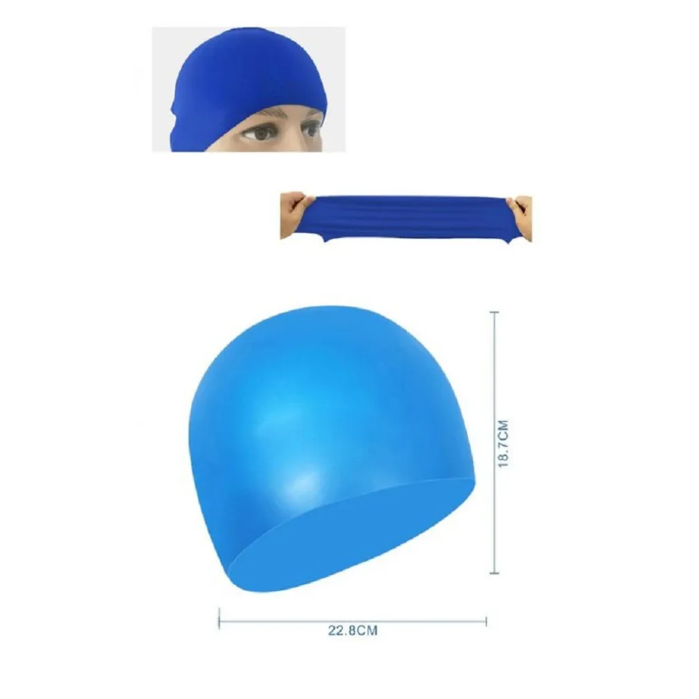 CUFFIA DA NUOTO ACCESSORI PER PISCINA MARE UNISEX 22.8X18.7CM VARI COLORI 605432