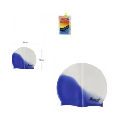 CUFFIA PISCINA MARE NUOTO IN SILICONE COLORATA UNISEX PER CAPELLI LUNGHI ADULTO