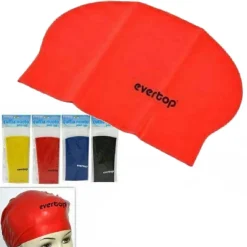 CUFFIA PISCINA MARE NUOTO COLORATE IN LATTICE LATEX UNISEX 11X26.5CM 4 COLORI