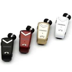 CUFFIA RETRAIBILE AURICOLARE BLUETOOTH UNIVERSALE FINEBLUE F-V2 PER SMARTPHONE