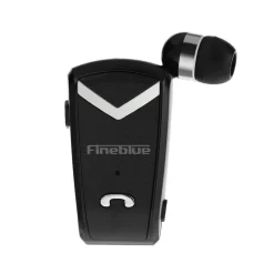 CUFFIA RETRAIBILE AURICOLARE BLUETOOTH UNIVERSALE FINEBLUE F-V2 PER SMARTPHONE