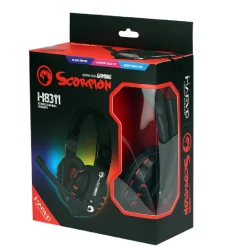 CUFFIA STEREO GAMING MARVO H8311 SCORPION HEADSET WIRED AURICOLARE CON MICROFONO