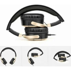 CUFFIE AURICOLARI BLUETOOTH STEREO SUPER BASS WIRELESS RADIO MP3 PIEGHEVOLI Q-69