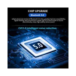 CUFFIE AURICOLARI POWER BANK STEREO HI-FI PER MUSICA WIRELESS Q66 TWS BLUETOOTH