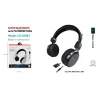 CUFFIE BLUETOOTH JACK MICROFONO AUTONOMIA 15 ORE PER SMARTPHONE MAXTECH CU-BT007