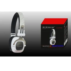 CUFFIE BLUETOOTH SENZA FILI CON CAVO JACK PER PC SMARTPHONE MUSICA MAXTECH CU-BT004