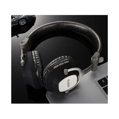 CUFFIE BLUETOOTH SENZA FILI CON CAVO JACK PER PC SMARTPHONE MUSICA MAXTECH CU-BT004