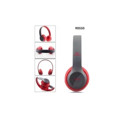 CUFFIE BLUETOOTH STEREO P47 PER SMARTPHONE E COMPUTER WIRELESS
