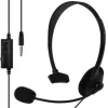 CUFFIE COMPATIBILI MONOCUFFIA CON MICROFONO CONTROLLO VOLUME PER PLAYSTATION 4
