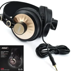 CUFFIE OVER-EAR CABLATE D68 HIFI STEREO JACK DA 3,5 MM MUSICA DESIGN ERGONOMICO