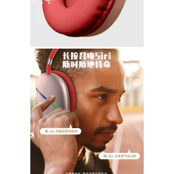 CUFFIE Q-MAX10 STEREO WIRELESS RICARICABILI USB BLUETOOTH CON 7 LUCI LED COLORATE