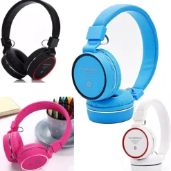 CUFFIE WIRELESS BLUETOOTH STEREO AURICOLARE VIVAVOCE MICROFONO PER SMARTPHONE