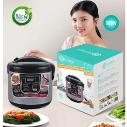 CUOCIRISO BOLLITORE ELETTRICO 900W 6 LT VAPORIERA CUOCI RISO RISOTTIERA TX-8258