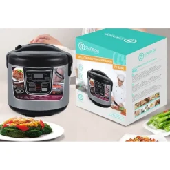 CUOCIRISO BOLLITORE ELETTRICO 900W 6 LT VAPORIERA CUOCI RISO RISOTTIERA TX-8258