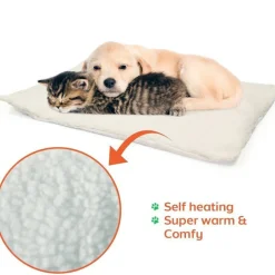 CUSCINO LETTO TAPPETO AUTO RISCALDAMENTO TERMICO SNOOZE PAD CANE GATTI SELF