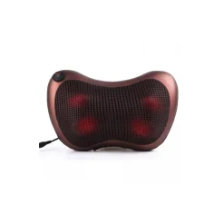 CUSCINO MASSAGGIANTE MASSAGGIATORE CASA AUTO MASSAGGIO SHIATSU SCHIENA COLLO
