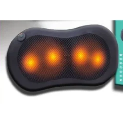 CUSCINO MASSAGGIATORE ELETTRICO CERVICALE MASSAGGIO BENESSERE LED SHIATSU TX-8069