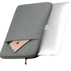 CUSTODIA A TASCA PER PC COMPUTER PORTATILE 15" NOTEBOOK CON ZIP PORTA ACCESSORI